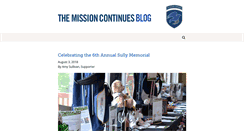 Desktop Screenshot of missioncontinuesblog.org